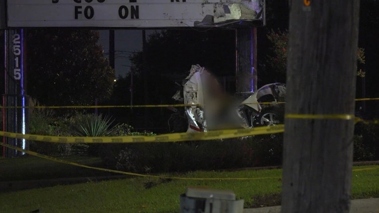 Driver killed when speeding Porsche goes airborne, slams into utility pole along South Loop, HPD says
