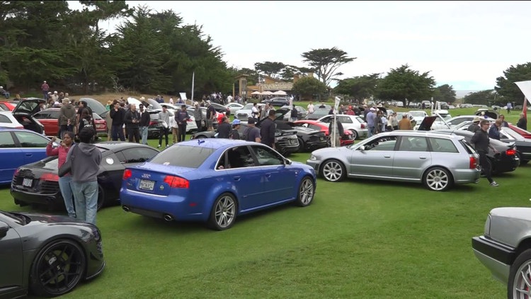 Pebble Beach Concours d’Elegance marks 75 years as Monterey Car Week takes over coast