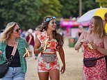 Festival-goers fuel up on fresh fruit and vitamin juices over beer and hot dogs amid Gen Z health craze boom