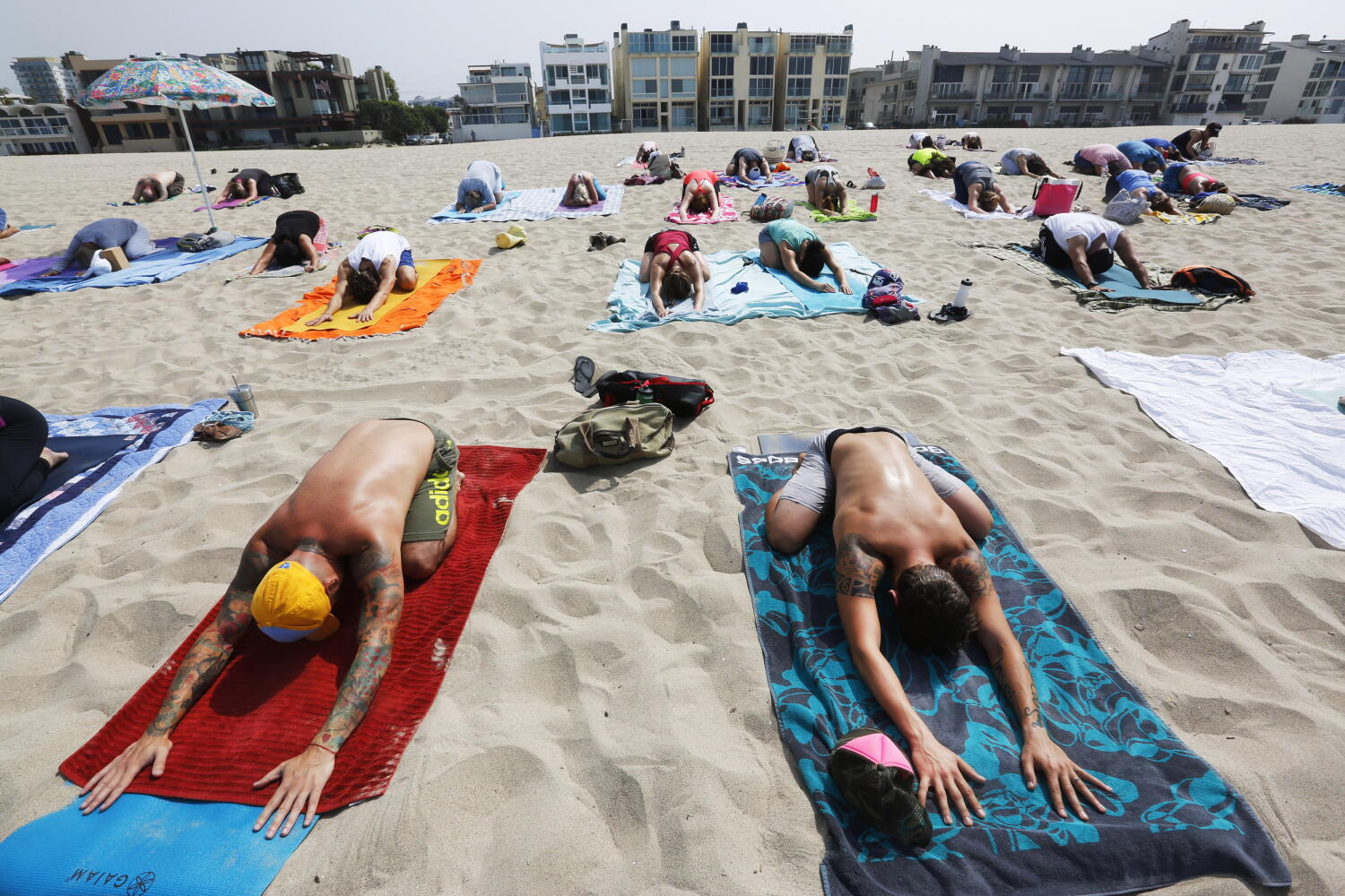Feeling stressed and overheated? Try these 5 free L.A. yoga and fitness classes