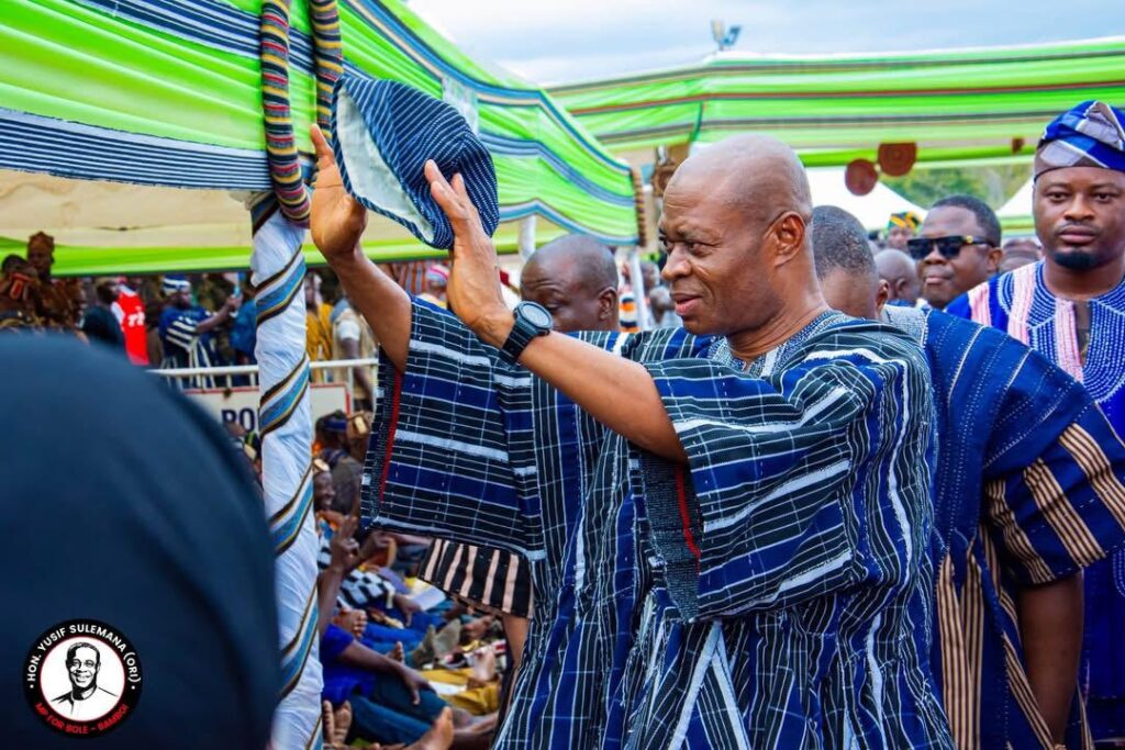 Yusuf Sulemana celebrates Gonja unity at Damba festival