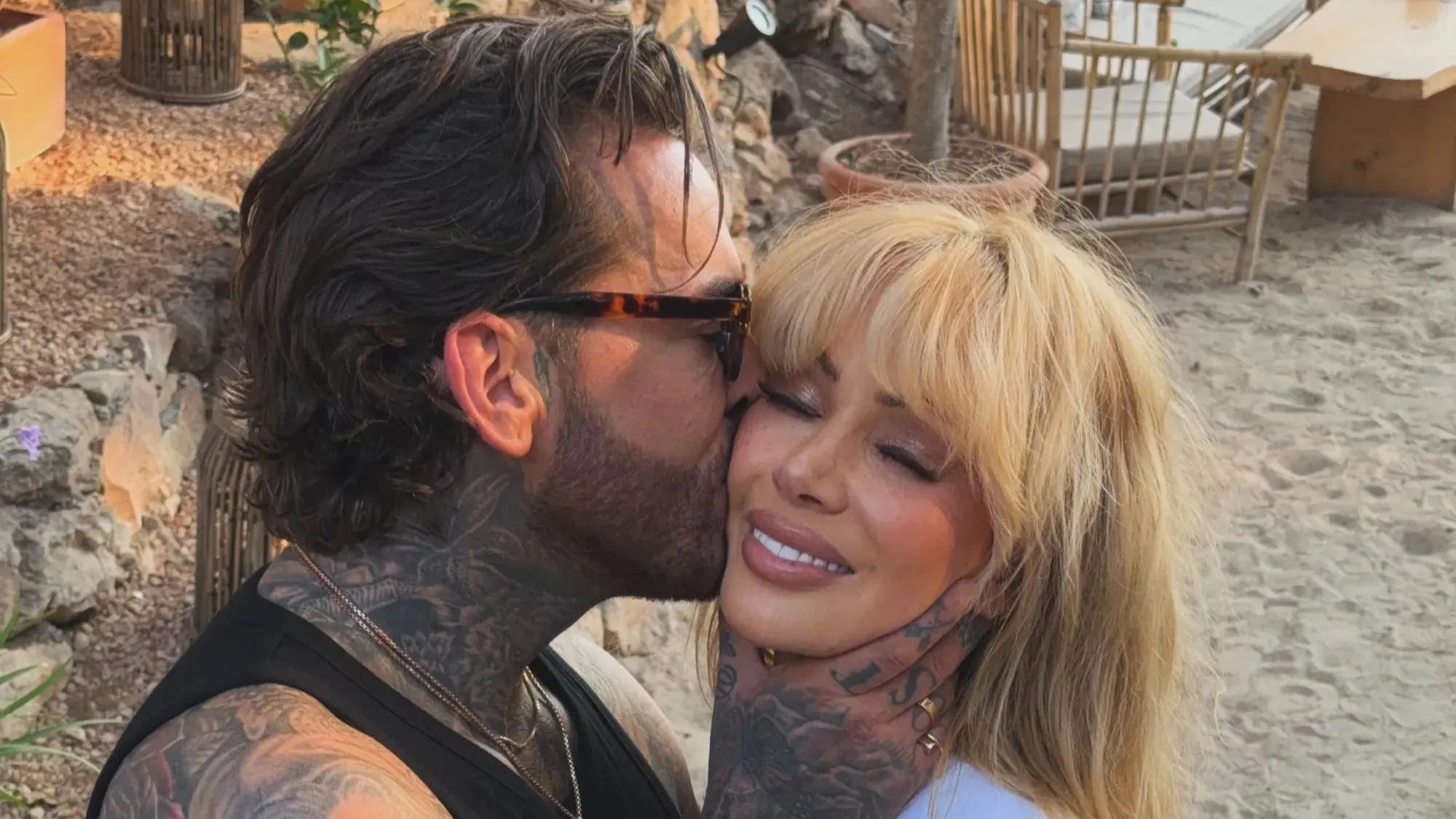 Olivia Attwood reveals Pete Wicks has had her face TATTOOED on him – as she shares snap of him asleep during inking