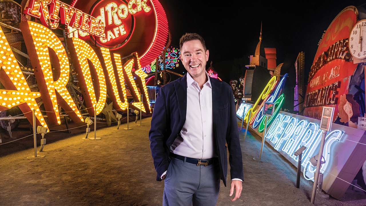 The Neon Museum CEO Aaron Berger has made the attraction ‘the museum of Las Vegas’