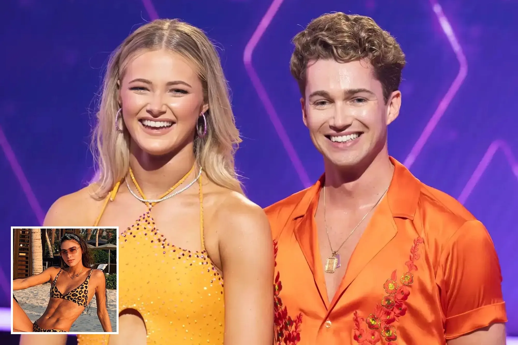 AJ Pritchard and girlfriend Zara in row with Dancing With The Stars rival as they accuse her of giving him CONCUSSION