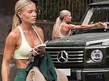 Love Island newlywed Molly Smith returns to reality with a bang as she picks up a parking ticket after hitting the gym following boozy 10-day Mallorca wedding to Tom Clare