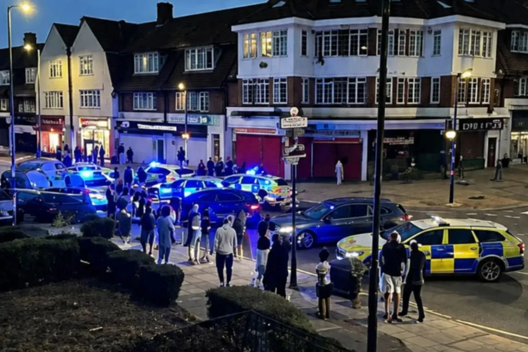 ‘Stolen’ van crashes after going ‘wrong way’ down A20 in police chase before being rammed by cops