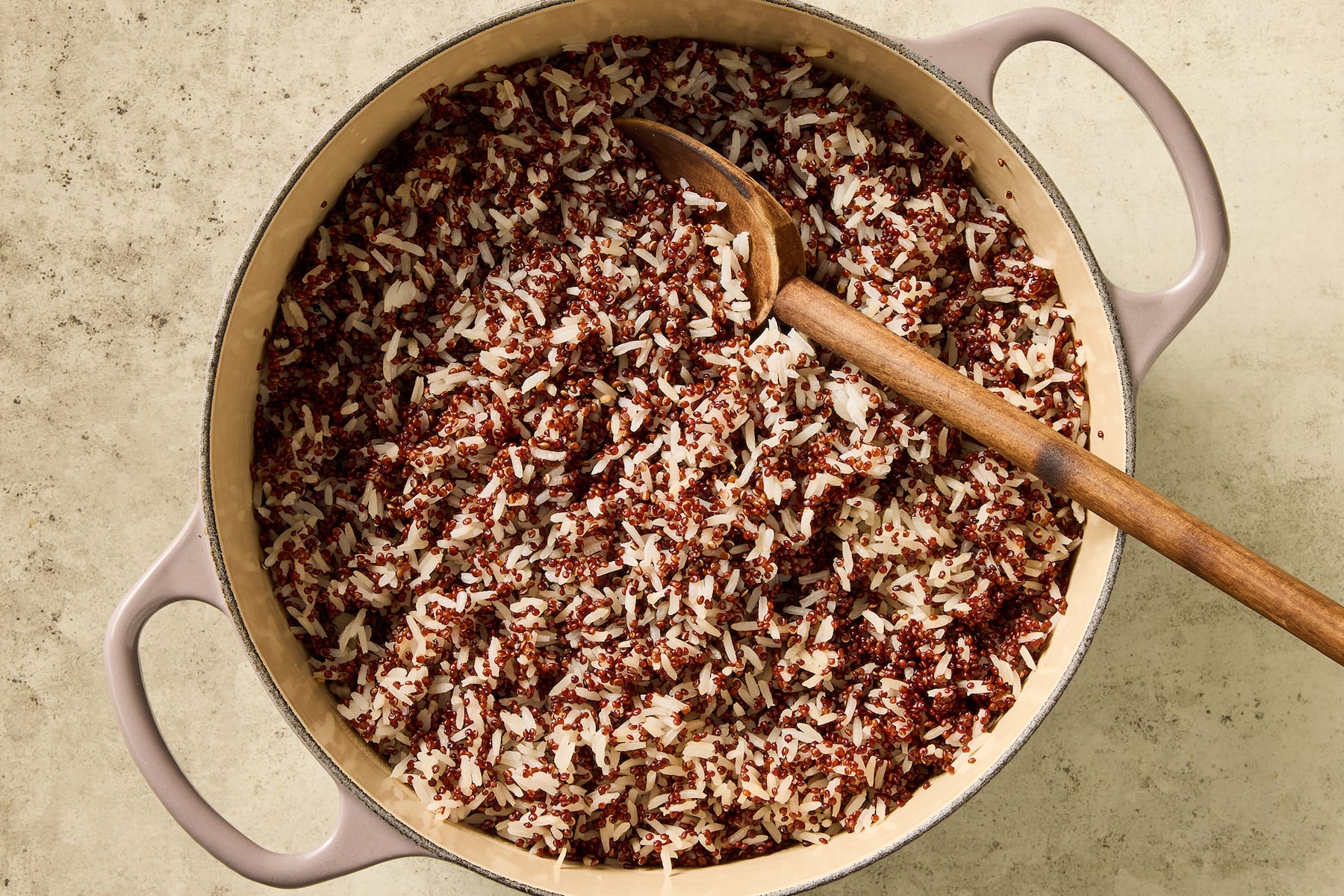 One-pot rice and quinoa