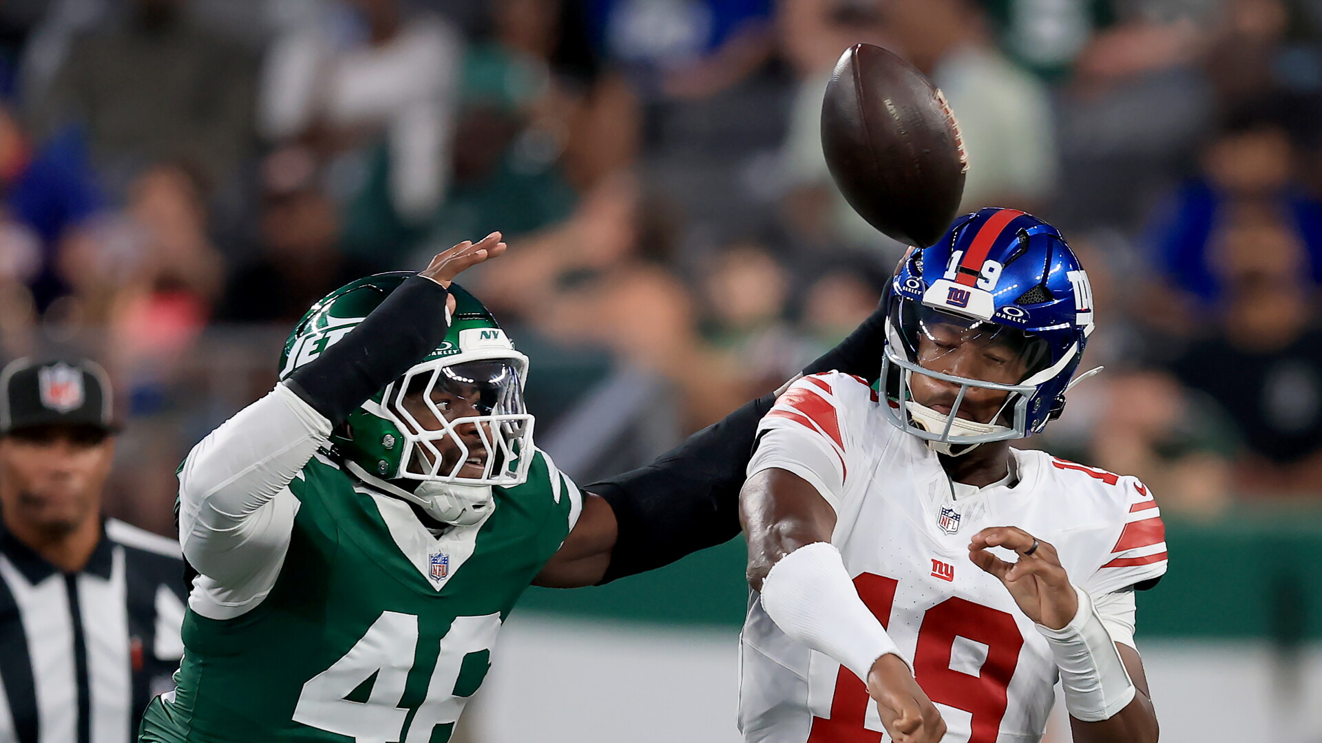 Jets LB Joseph Ossai week-to-week with foot injury