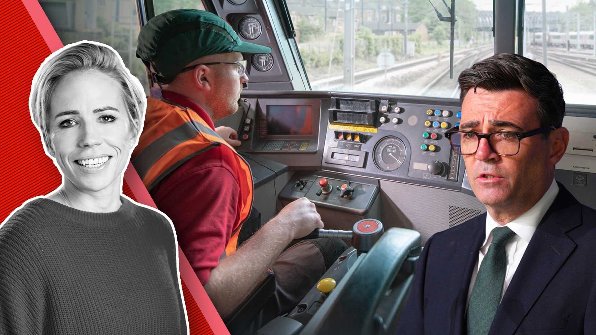Lucrative pay rise Burnham has given to £70k a year train drivers is a terrifying omen of what lies ahead