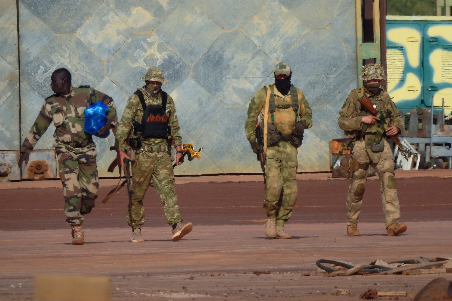 Russian forces active in uranium-rich West Africa