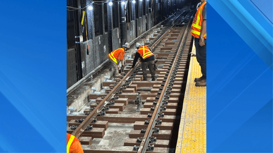 Urgent track repairs continues to disrupt subway service for the P.M. rush
