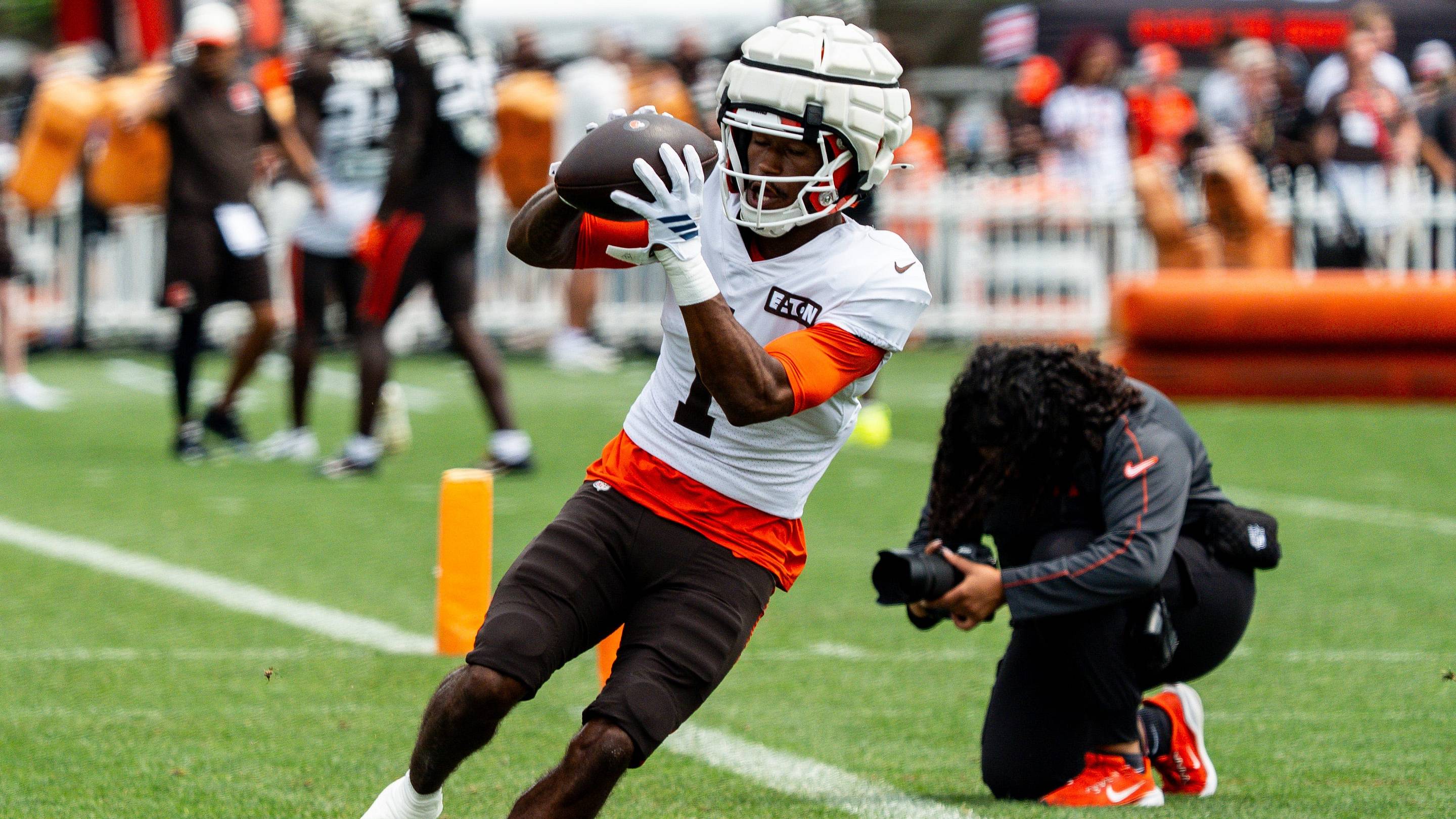 Browns Rookie Receiver KC Concepcion Named Recipient of Training Camp Award
