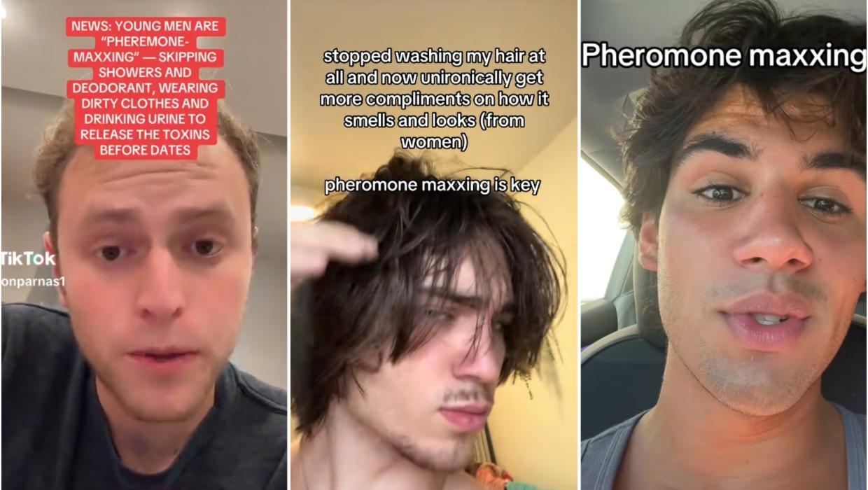 Some men are skipping showers to attract women. Is ‘pheromone maxxing’ just BO with better branding?