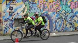 Tandem bicycle club in Ecuador’s capital leads blind riders to new adventures