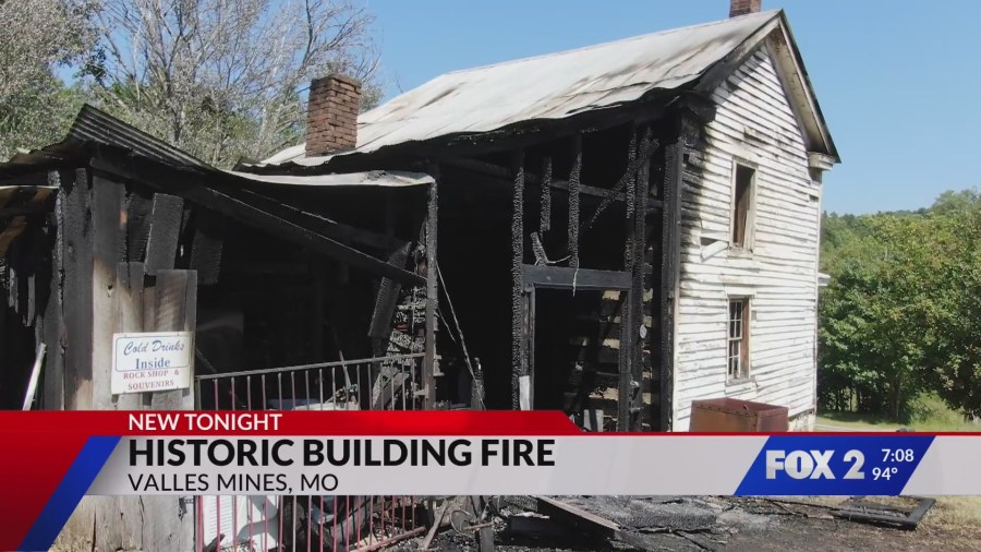 Historic home destroyed by fire in Jefferson County