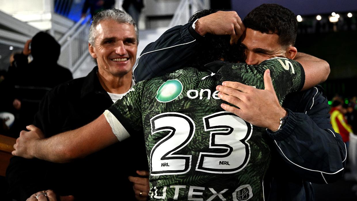Nathan Cleary drops fresh hint on future after brother Jett’s Warriors debut