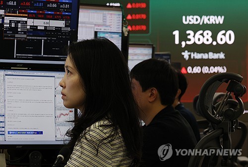 S. Korean won slightly weakens over renewed tension in Middle East