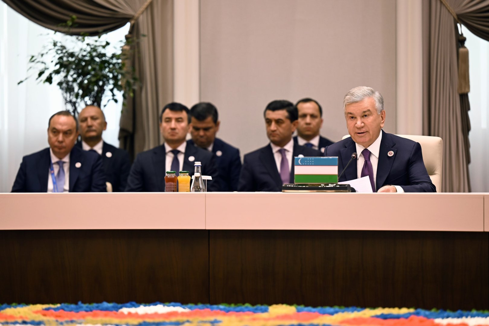 President Mirziyoyev proposes SCO water and energy efficiency program