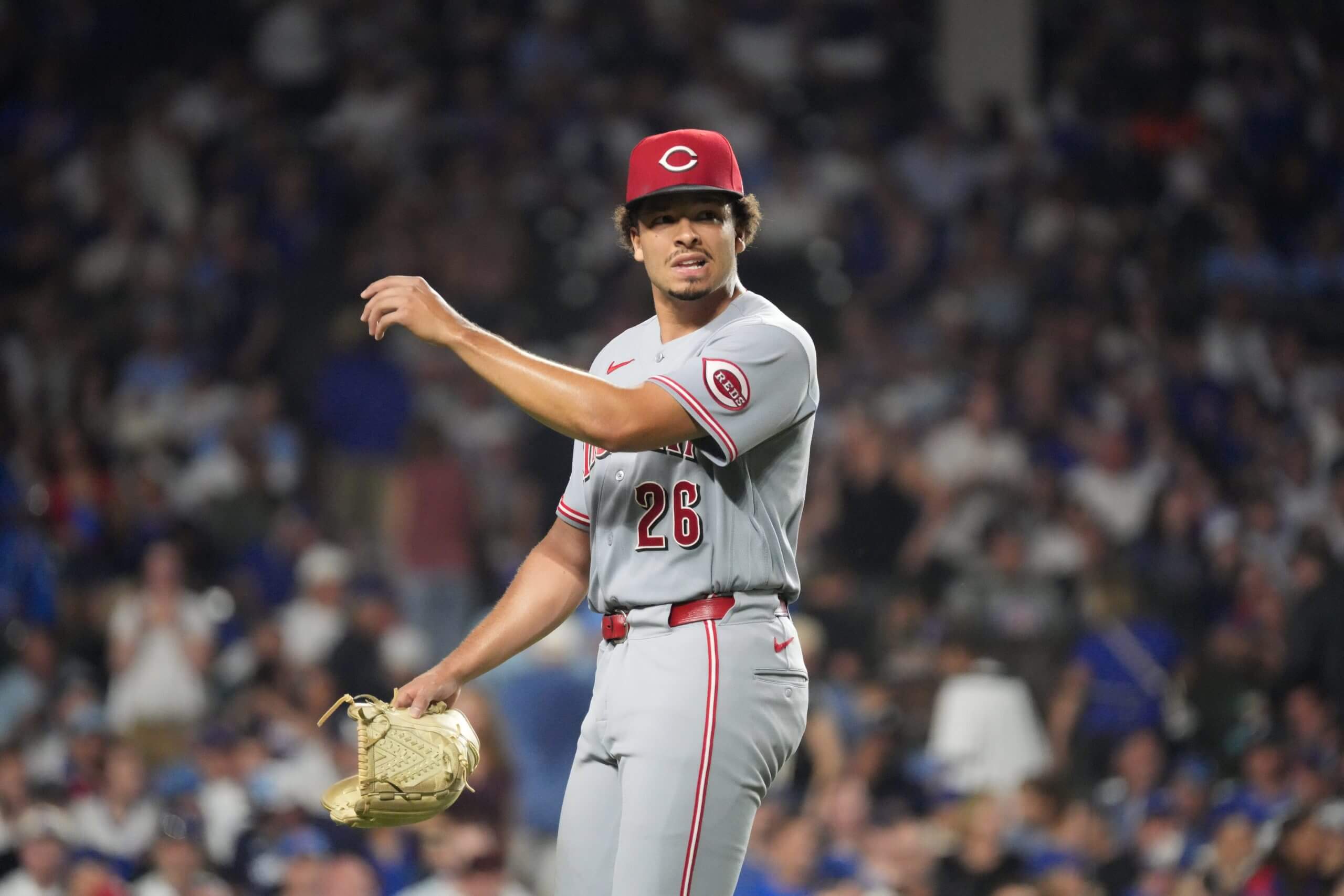 Chase Burns eyes strong finish as Reds manage mounting innings