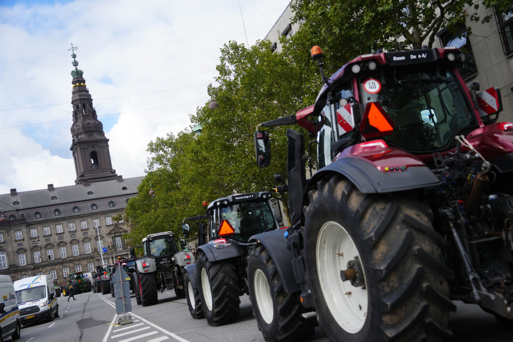 Tractor protest disrupts traffic in several Danish cities