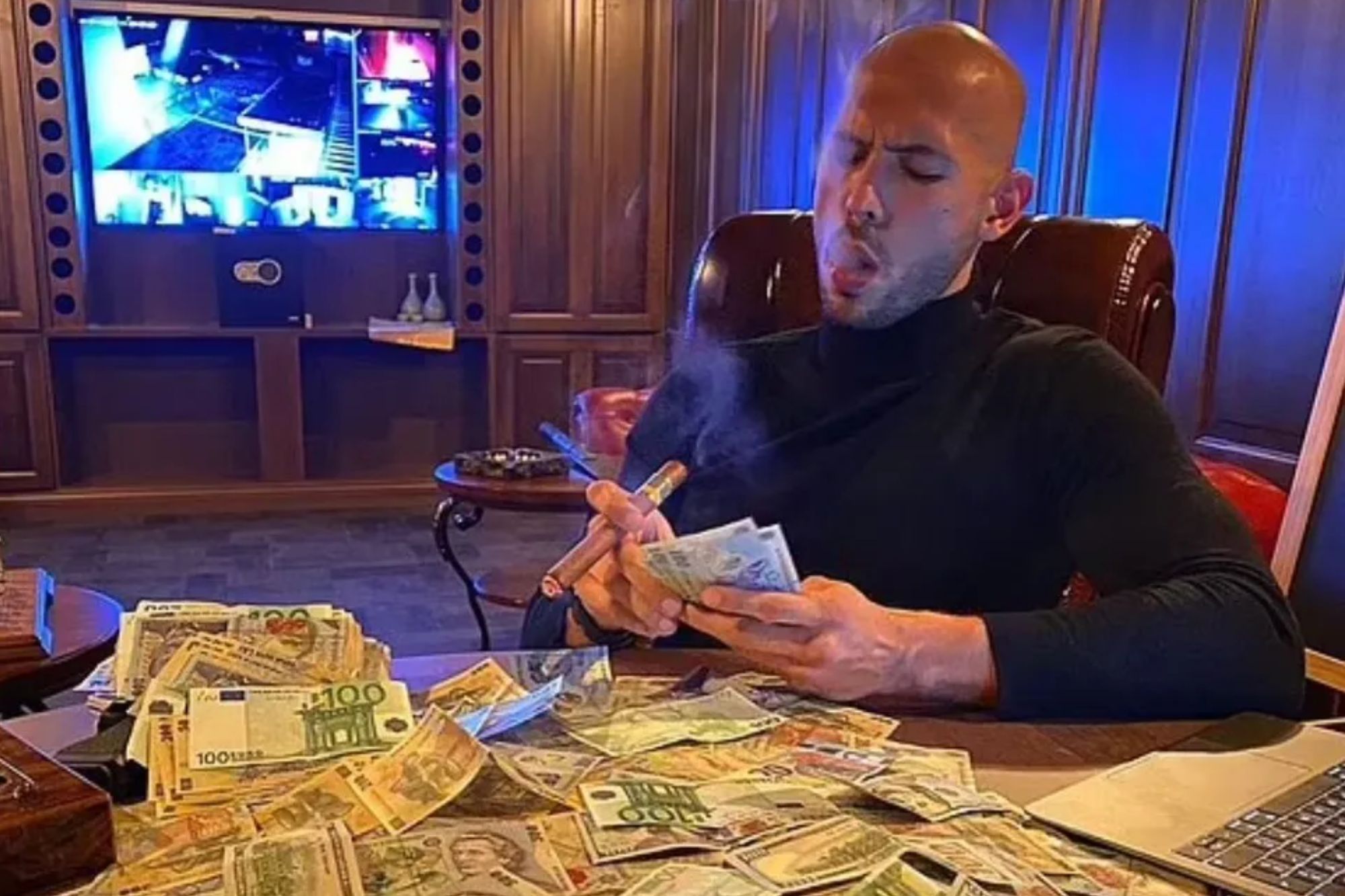 Rented supercars, borrowed yachts & ‘less than £6k in bank’…staggering lies behind ‘trillionaire’ Andrew Tate’s wealth