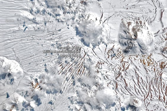 A Meteorological Rarity: Snow Across the Atacama Desert