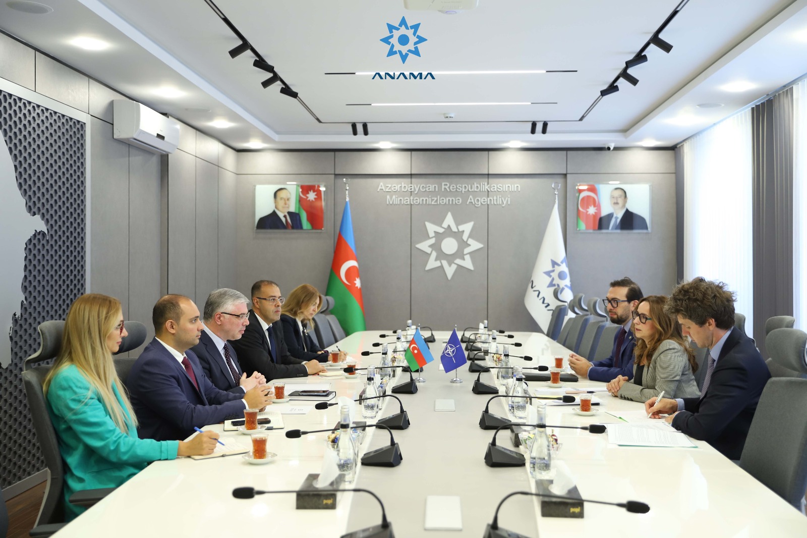 Azerbaijan's ANAMA and NATO discuss humanitarian demining cooperation