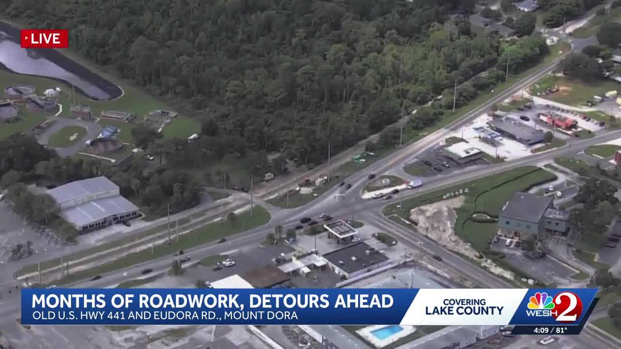 Lake County moves forward with roundabout project prompting detours in Mount Dora