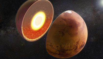 Mars' Southern Half Is Weirdly Warm Underground. The 'Thermal Anomaly' Might Explain Why the Planet's Hemispheres Look So Different