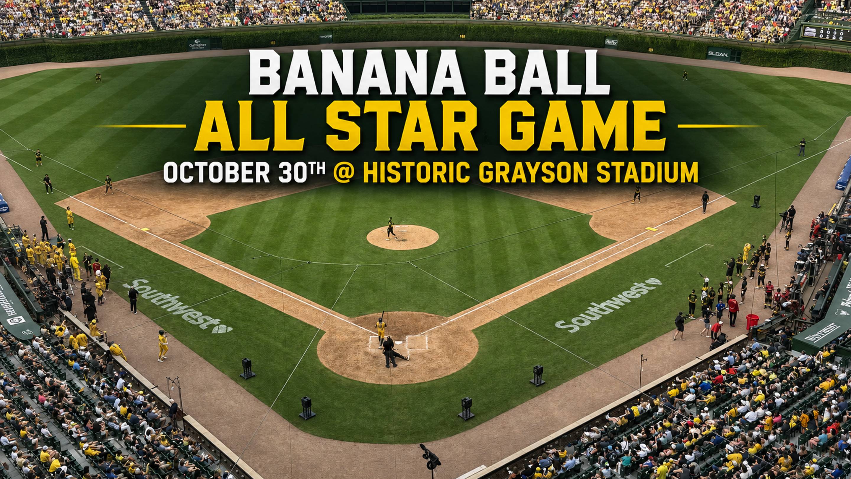 Banana Ball Announces Surprise 2026 All-Star Game at Historic Grayson Stadium