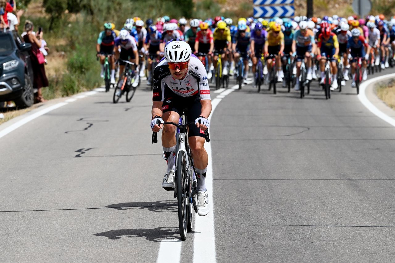 'We're sending Tadej healing vibes' - UAE Team Emirates-XRG teammates at Vuelta a España fighting for injured Pogačar from afar