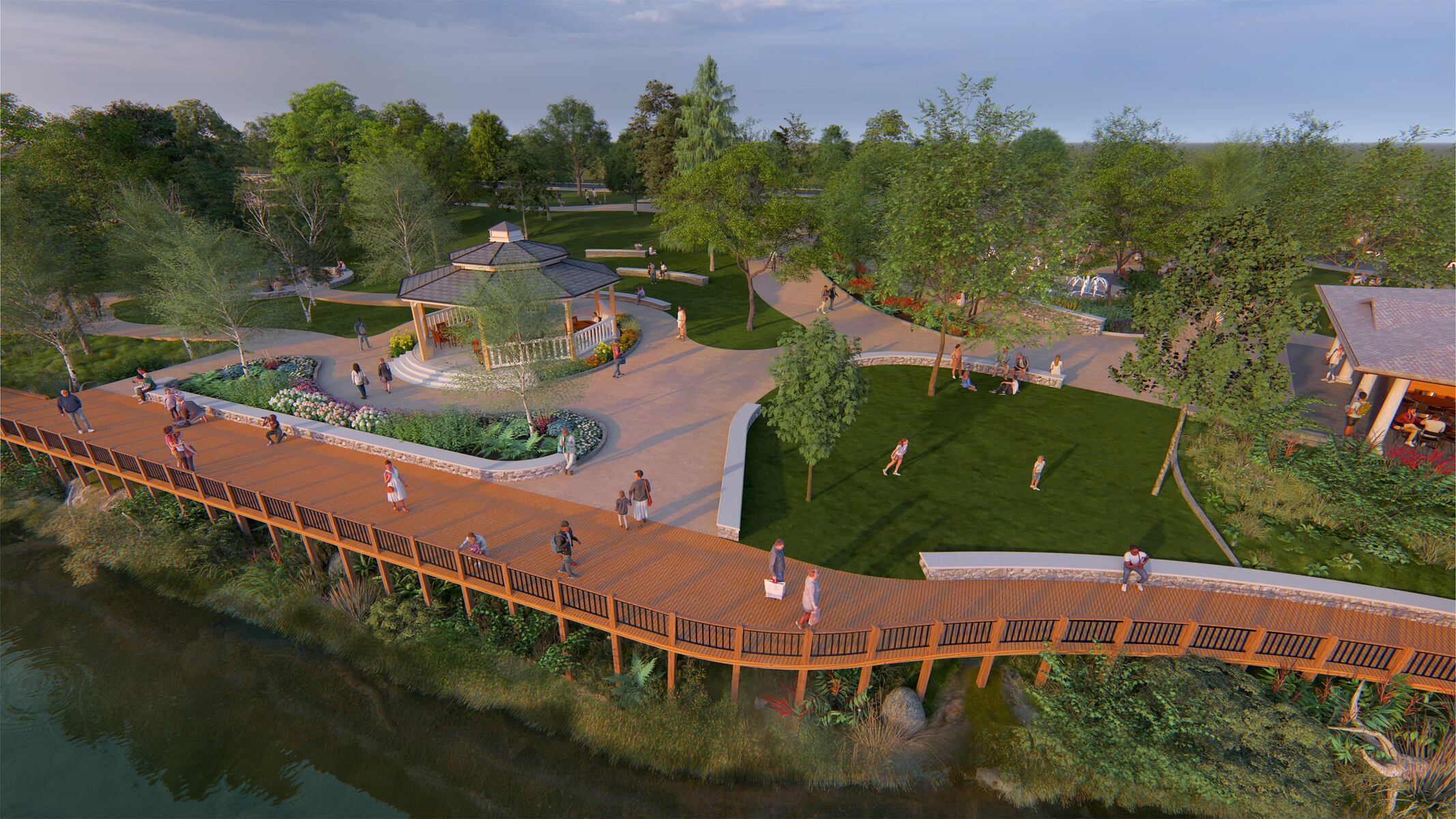 Cascade Township begins $10M renovation of riverside park