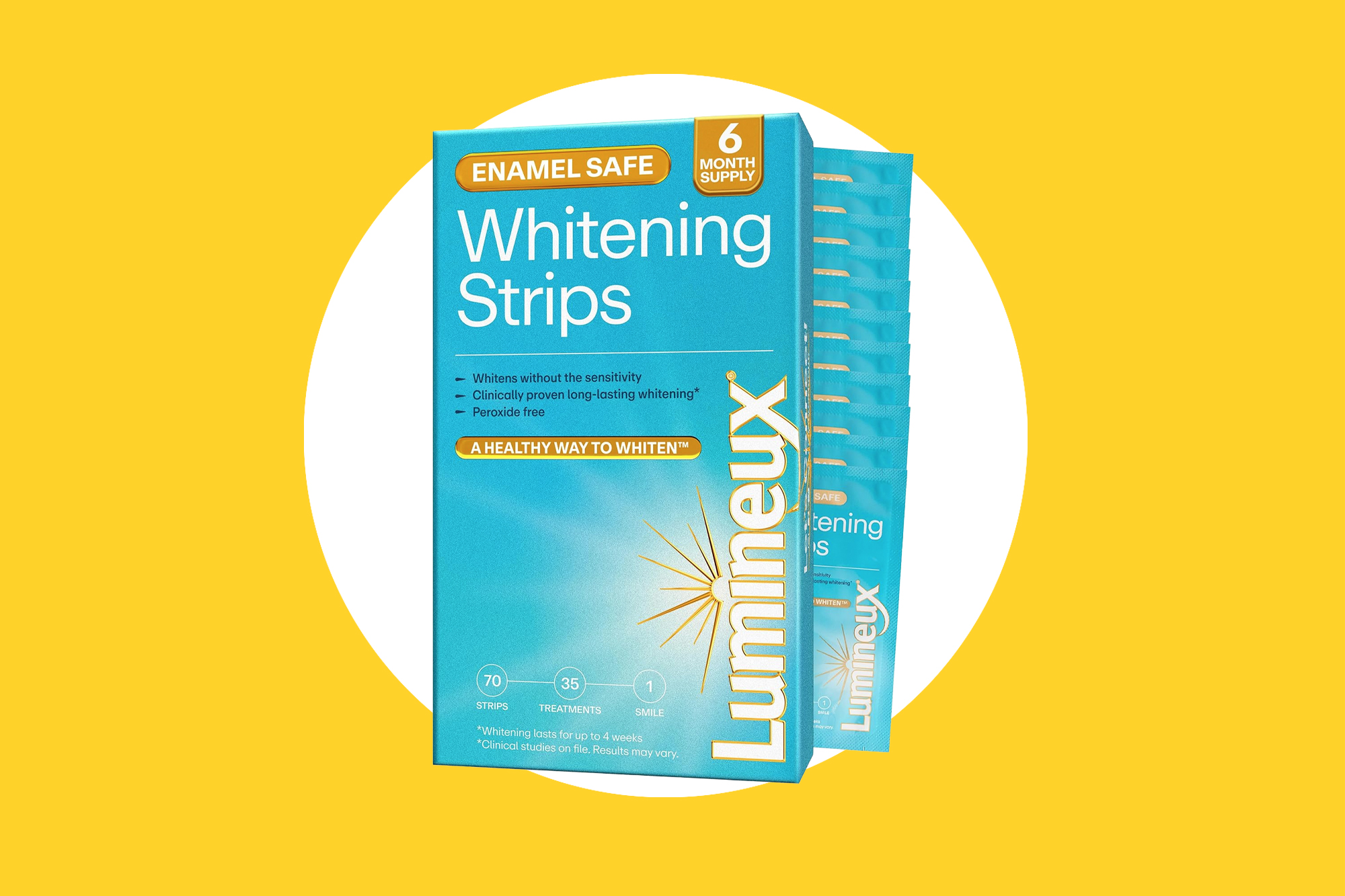 The peroxide-free whitening strips shoppers swear by are 40% off through Labor Day