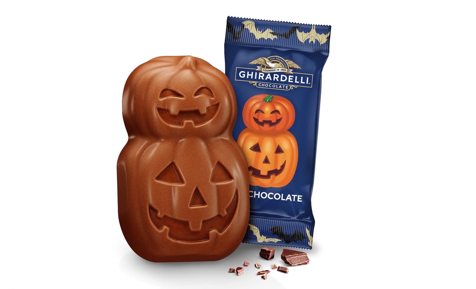 This luxe candy brand’s pumpkin-shaped chocolates are indulgent treats