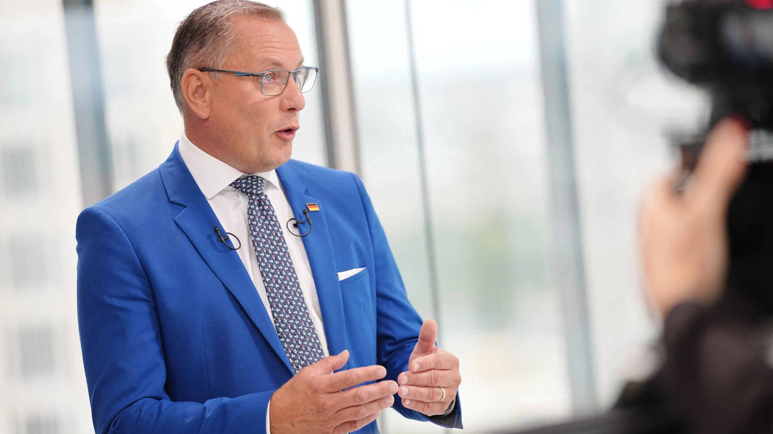 Chrupalla bei Sat.1: Bei Selenskyi wird der AfD-Chef böse