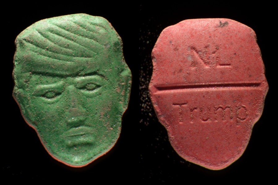 Trump-shaped ecstasy pills trigger 'Red Alert' from health officials