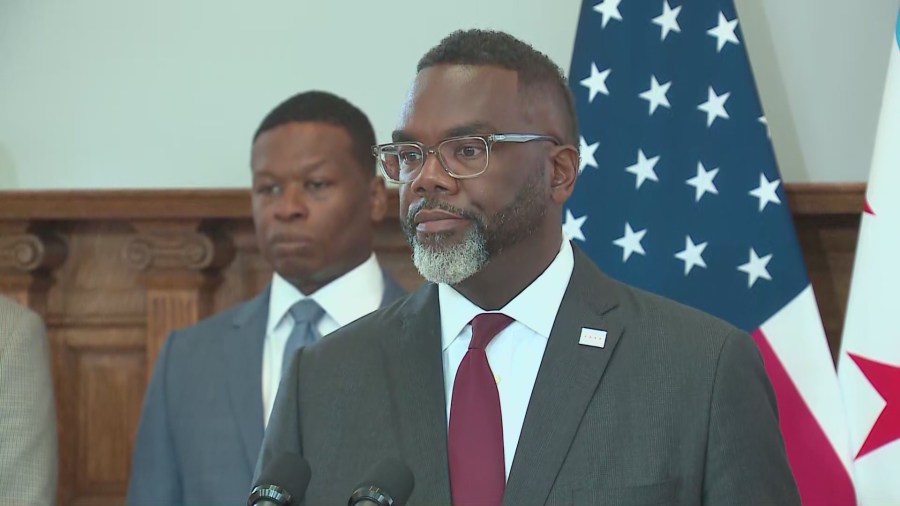 Mayor Brandon Johnson fires back at President Trump after Chicago violence claims