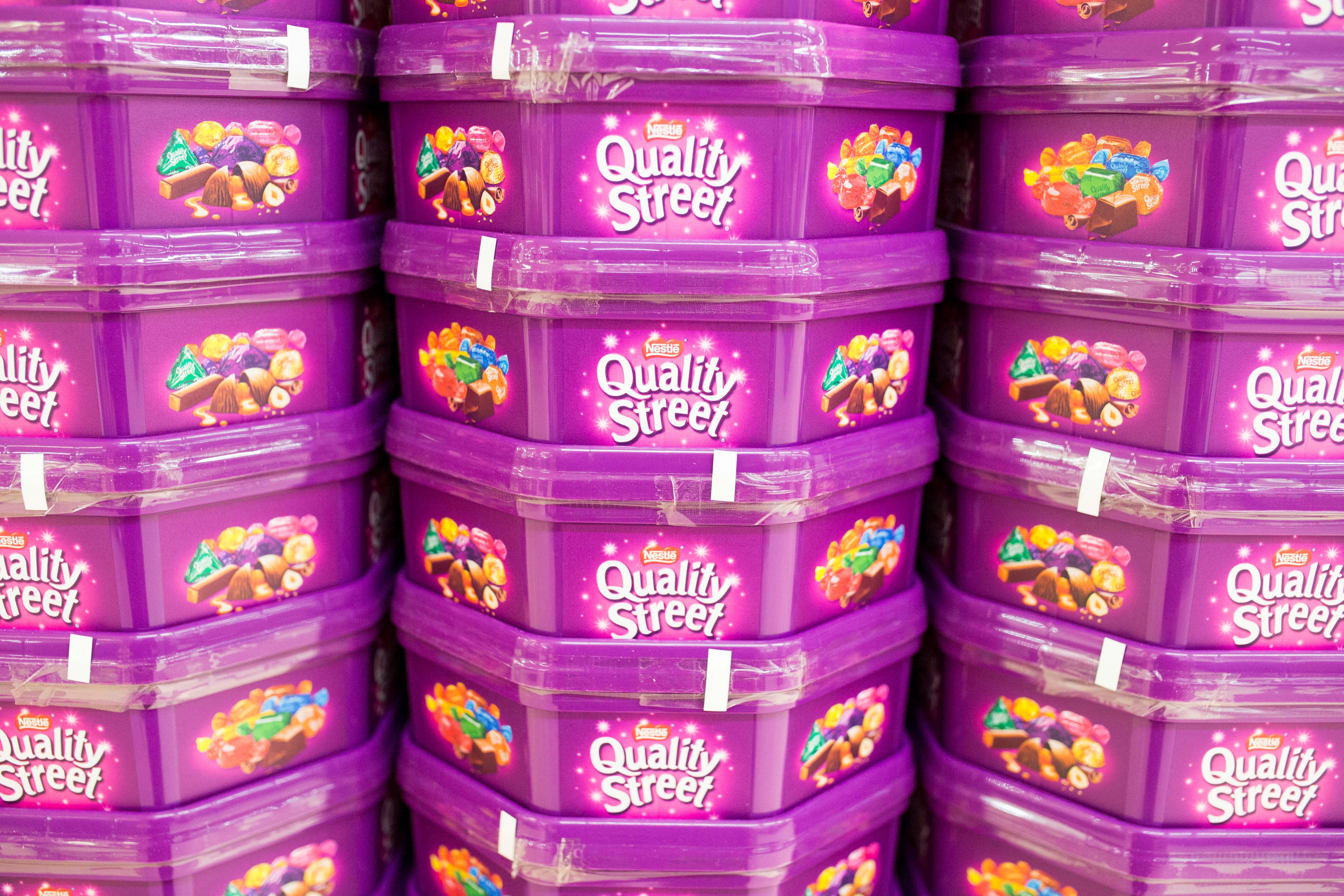Quality Street price war erupts as ANOTHER supermarket slashes price of 550g tubs to under £4
