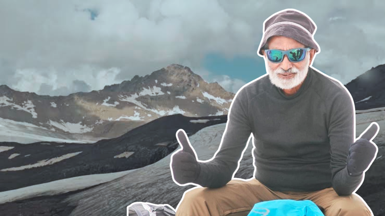 T J Marce, 74, braves -20C cold and 65 kmph winds to climb Mt Elbrus