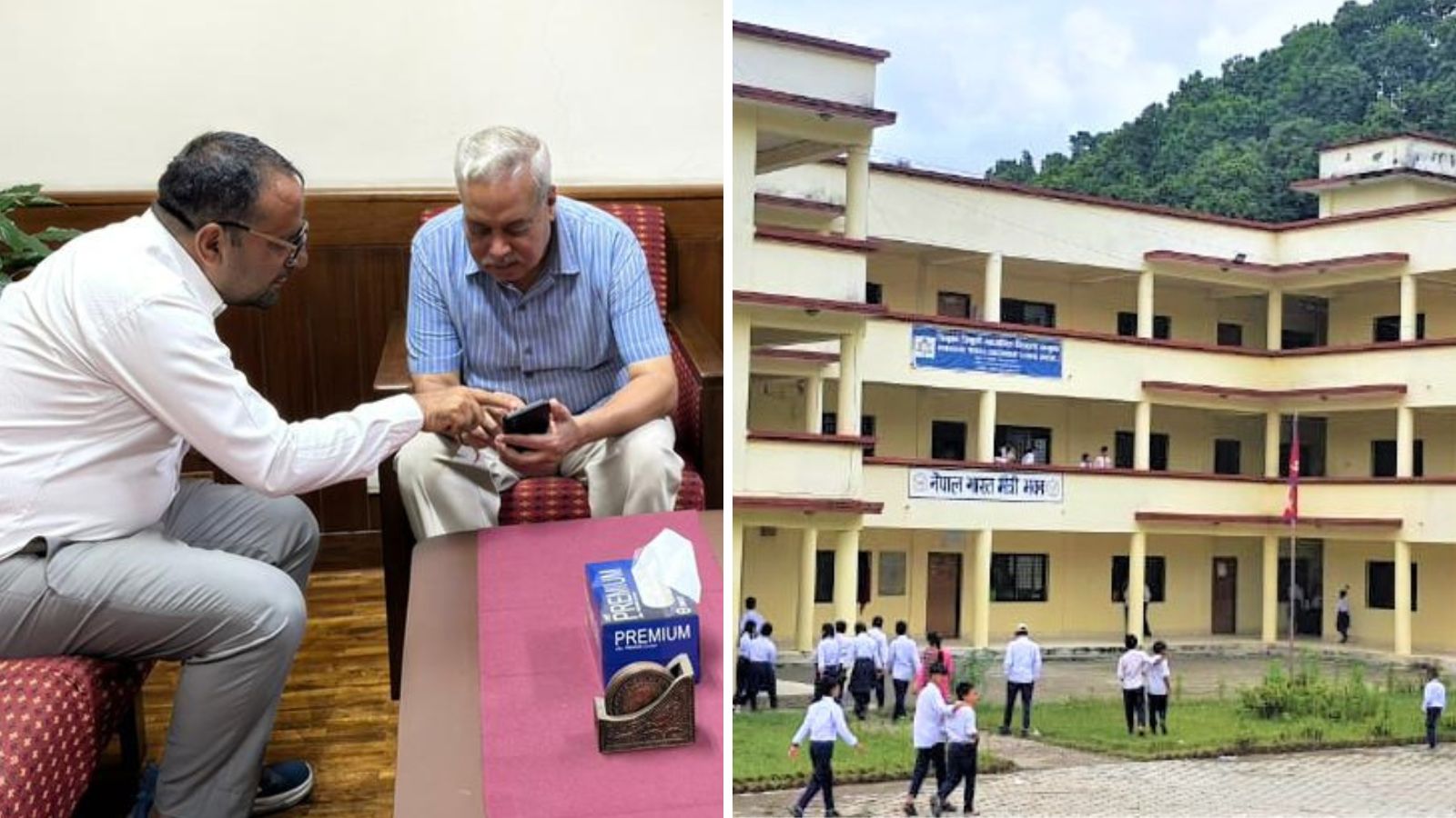 India to rebuild Nepal school after principal’s evacuation saves 1,600 students