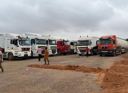 Petroleum tanker drivers begin sit-down strike over Tema road conditions
