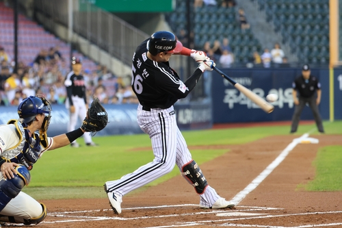 (LEAD) Twins beat Seoul rivals Bears for 2nd straight game in KBO