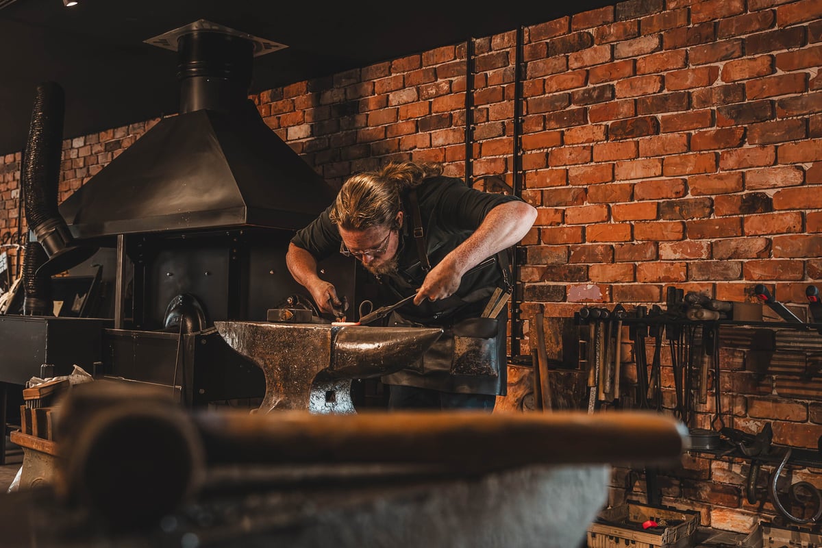 Blacksmithing returns to Gretna Green for first time in 150 years