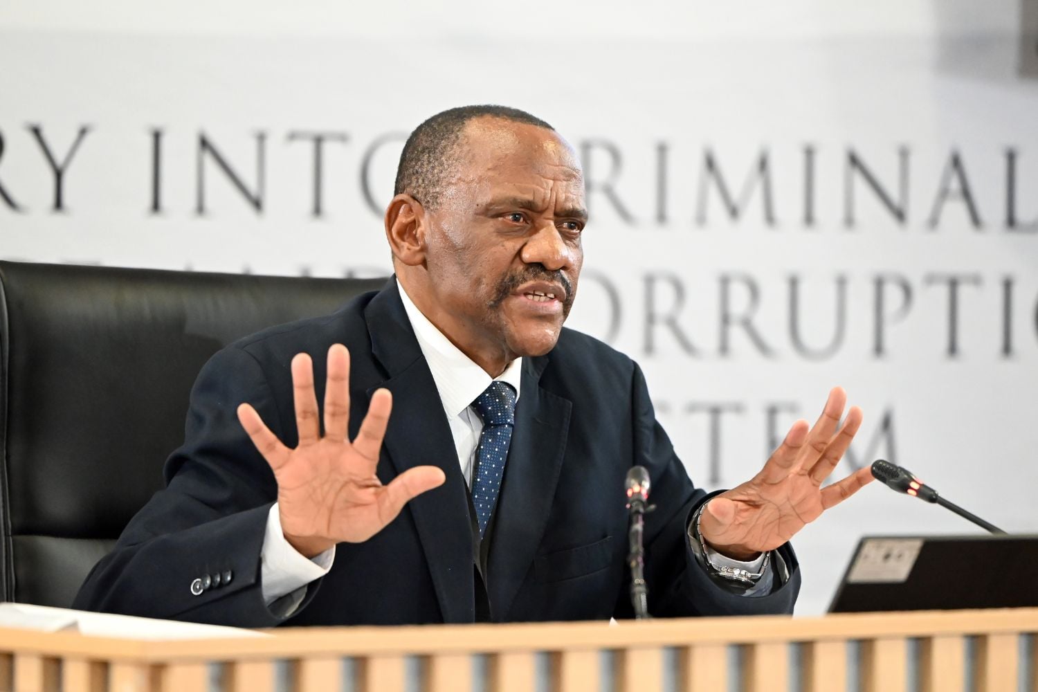 ‘We don’t know all people in SA’: Ex-Hawks boss Lebeya denies knowing alleged ‘Big Five’ cartel figures