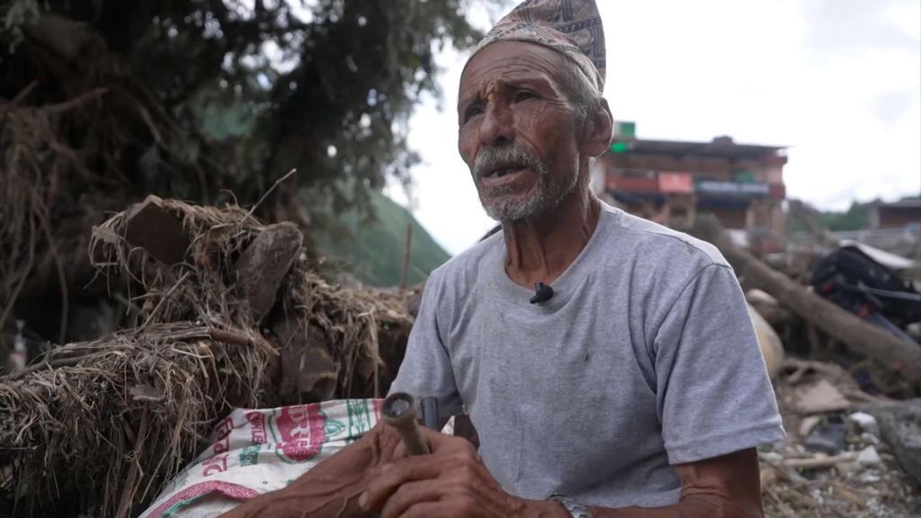 Watch: BBC visits village swept away by deadly floods