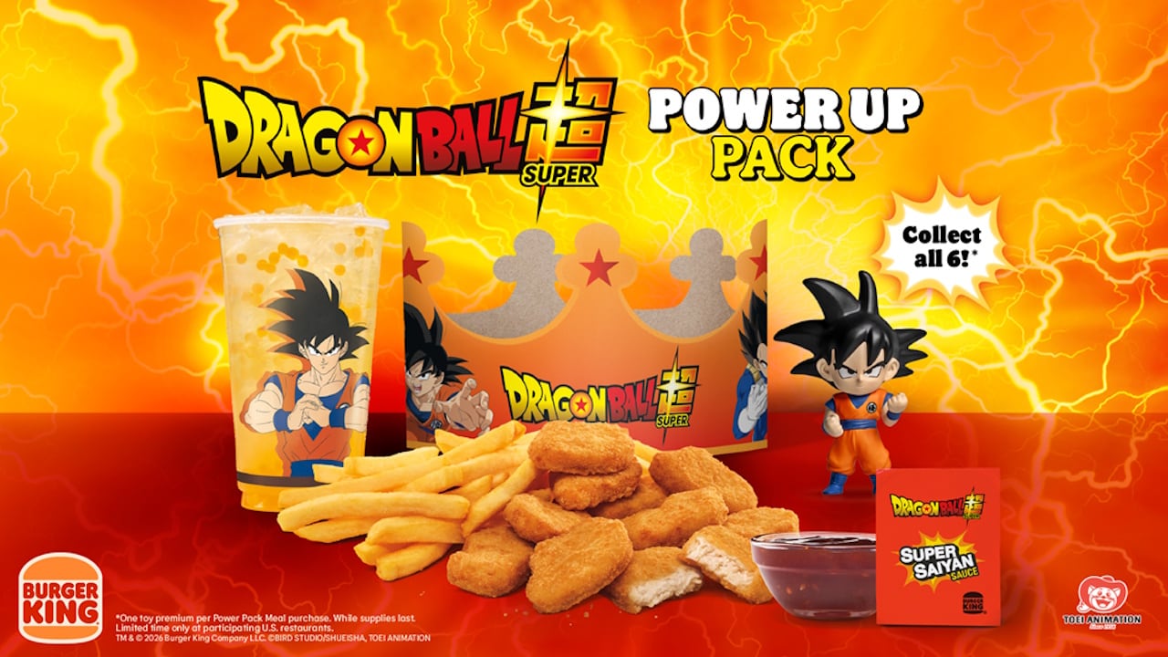 Burger King unveils Dragon Ball Super menu