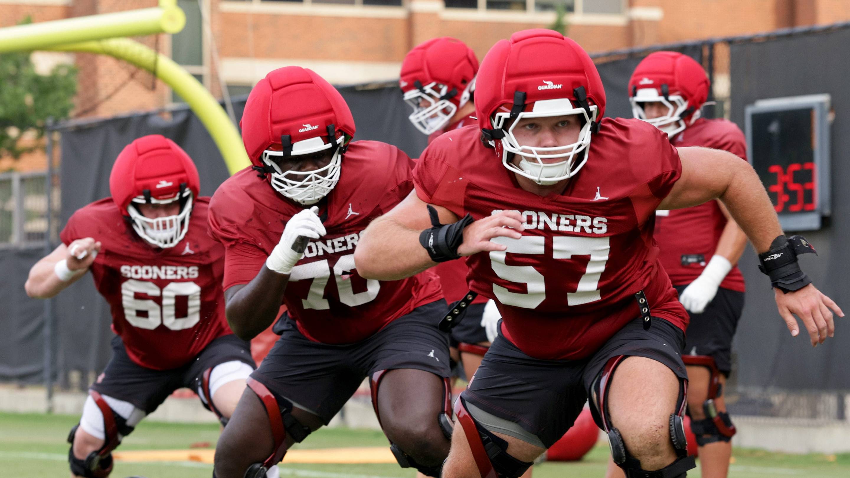 Oklahoma HC Brent Venables Trusts Caleb Nitta Amid Offensive Line Injury bug