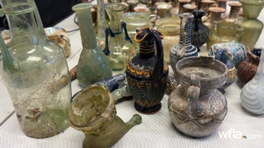 More than 22,000 ancient artifacts seized from Florida: ICE