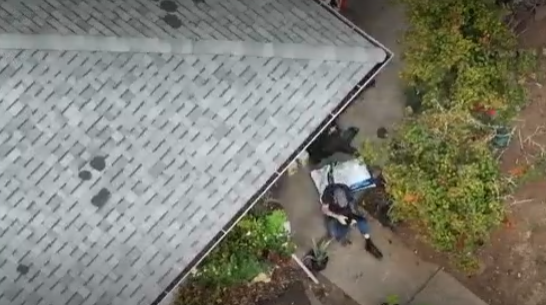 VIDEO: Man accused of shooting at drone, tree removal workers arrested on tractor