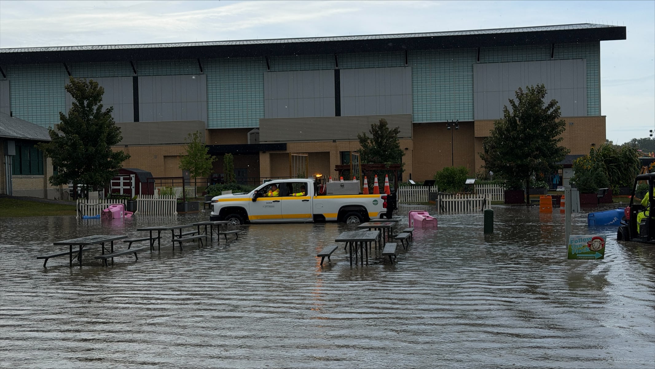 NY State Fair closes briefly due to flooding and worse weather is on the way